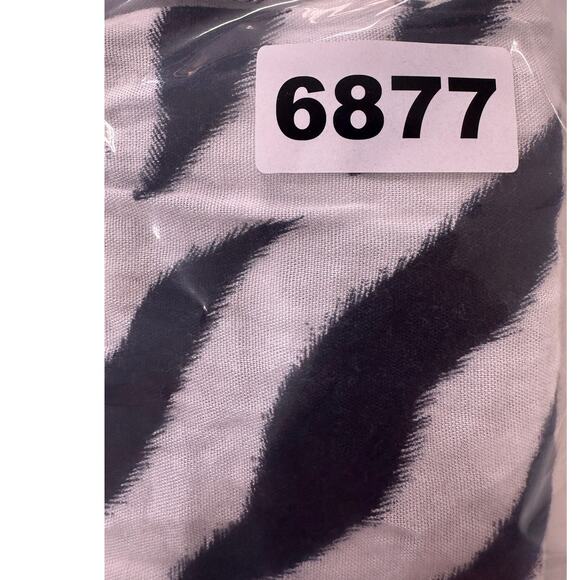 Bridge to Bali Made in Indonesia Zebra-Print Rayon Beach Cover-Up - Picture 7 of 7